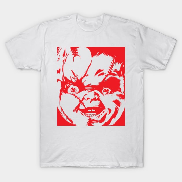 chucky T-Shirt by horrorshirt